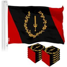 G128 10 Pack: Black American Heritage Flag