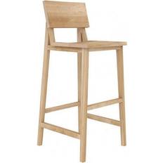 Ethnicraft Pallar Ethnicraft N4 Barstol Ek Sittpall