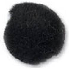 Trimits Threadable Pom Poms Black per pack of 50
