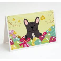 Easter Cards & Invitations Caroline's Treasures French Bulldog Brindle Greeting Cards Pack 8