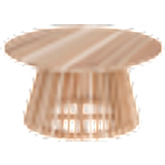 Kave Home Jeanette 80 cm Teak Brun Soffbord 80x80cm