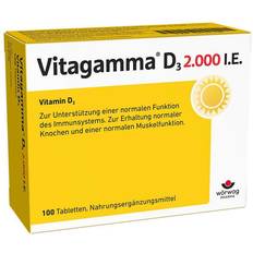 Vitagamma D3 2.000 IU Vitamin D3 Nem 100 Stk.