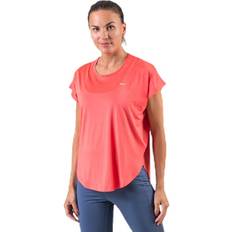 Clothing Röhnisch Leo Loose Top Camiseta Manga Corta - Pink/Red