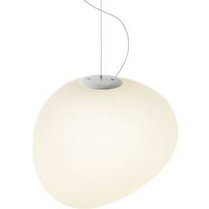 Foscarini gregg pendel Foscarini Gregg White Pendellampa ∅ 47cm
