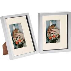 Acrylic Photo Frames Nicola Spring 3D Box Grey Photo Frame 22.5x27.5cm