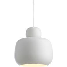 Sten Taklampor Woud Stone Taklampa Large White Pendellampa