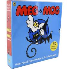 Meg & Mog by Helen Nicoll & Jan Pienkowski 10 Books Box Set Age 2 Paperback