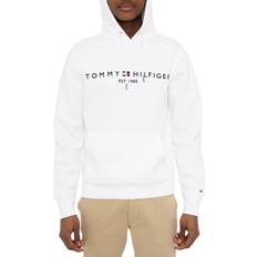 Tommy Hilfiger Hauts Tommy Hilfiger Hoodie en Coton Taille - Weiss