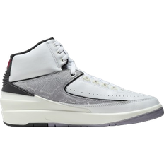 Men - Nike Air Jordan 2 Shoes NIKE Air Jordan 2 Retro M - White/Black/Sail/Fire Red