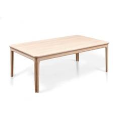 Skovby SM205 White Oiled Oak Soffbord 135x77cm