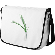 Weiß Messengertaschen Le Jardin du Lin Digital Printed Messenger Bag - White