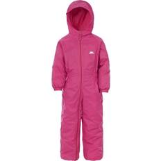 Padded Rainwear Trespass Kid's Dripdrop Rain Suit - Rosa