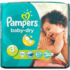 Pampers Baby Dry Nappies Size 3 4-9kg 30pcs