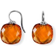 Glas Øreringe Heinzendorff Earrings - Silver/Orange