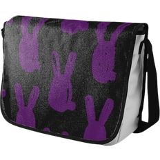 Barn Messengerväskor Le Jardin du Lin Digital Printed Messenger Bag - Purple