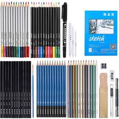 Trendy Retail Professional Drawing Artist Kit Set Pencils 71pcs