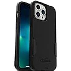 OtterBox Commuter Hülle für iPhone 13 Pro Max/iPhone 12 Pro Max, sturzsicher, schützende Hülle, 3x getestet nach Militärstandard, antimikrobieller Schutz, Schwarz, Keine Einzelhandelsverpackung