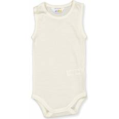 Uld body uden ærmer Joha Sleeveless Body - Nature (62887-122)