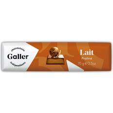 Galler Milk Praliné Chocolate Bar 70g 1pack