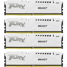 Kingston fury beast ddr5 6000 64gb Kingston Fury Beast White DDR5 6000MHz 4x16GB ECC (KF560C40BWK4-64)