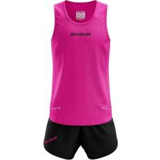 New York Set Unisex - Fuchsia/Black