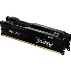 Kingston FURY Beast Mémoire pour PC DDR3 8 GB 2 x 4 GB non-ECC 1866 MHz DIMM 240 broches CL10 KF318C10BBK2/8