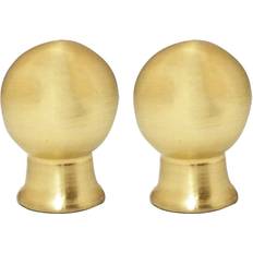 Brass Lamp Parts Royal Designs Ball Shape Finial Polished Brass Lamp Part 2