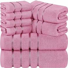 Utopia Highly Absorbent Luxury Pink Towel Pink (137.2x68.6cm)