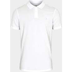 Herre Overdele JBS of Denmark Hvid pique bambus polo shirt til herre fra JBS of Denmark