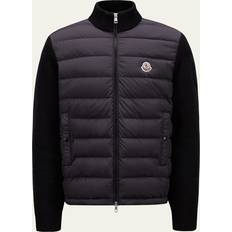 Moncler Cardigans Moncler Men's Channeled Knit Zip Cardigan