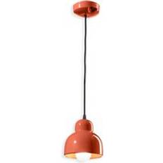 Belysning Ferroluce Hängande Lampa Berimbau Orange 15 cm Pendellampa