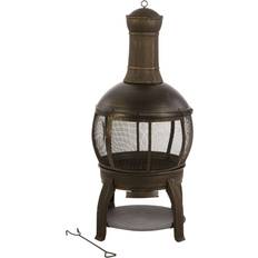 Living Accents 22 W Cast Iron/Steel Chimenea