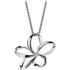 Hot Diamonds Gioielli Hot Diamonds Paradise Sterling Silver Open Petal Necklace TITLE Silver