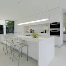 Belysning Sforzin Hänglampa LED 200 cm Lång Dimbar Vit Pendellampa