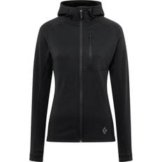 Dame - Slim Gensere Black Diamond Women Coefficient Hoody - Black