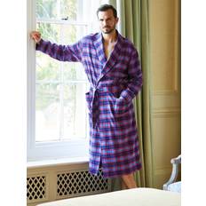 British Boxers 'Braemar' Tartan Brushed Cotton Dressing Gown Multi