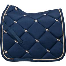 Back On Track Night Collection Dressage Saddle Pad - Blue