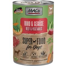 MAC's Hundar Husdjur MAC's MAC's Dog Rind Gemüse 12x400g