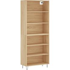 vidaXL Highboard Sonoma Oak Skjenk 69.5x180cm