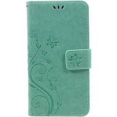 Mobilfodral samsung a5 2017 Samsung Leather Wallet Case with Butterfly Print for Galaxy A5 (2017)