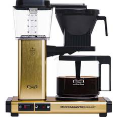 Moccamaster Temperatura Regolabile sulla Piastra Riscaldante Macchine da Caffè Moccamaster KBG 741 Select Brushed Brass