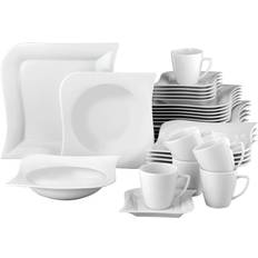 Porselein Serviessets Van Well Opera Curved Shape Dinner Set 30pcs