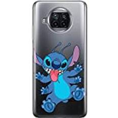 ERT GROUP mobiltelefonfodral för Xiaomi MI 10T LITE/REDMI NOTE 9 PRO 5G originalt och officiellt licensierat Disney mönster Stitch 019 anpassad till formen på mobiltelefonen, gedeeltelijk transparant