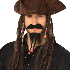 Kostumer Boland Piratskæg og Moustache