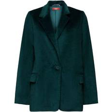 Esprit Oversize Cord Blazer - Emerald Green