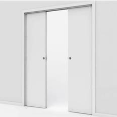 Safco Doors Smooth Compact/Solid with 70/95 Built-in Frame Skydedør S 0502-Y (150x210cm)