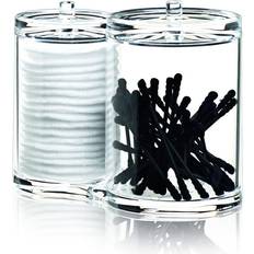 15 cm Förvaringslådor Nomess Copenhagen Twin Organizer Clear Förvaringslåda