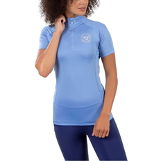 Equestrian Underwear Aubrion Women's Highgate Short Sleeved Base Layer - Sky Blue