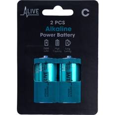 Schou Batterier & Laddbart Schou Battery C/LR14 2-pack