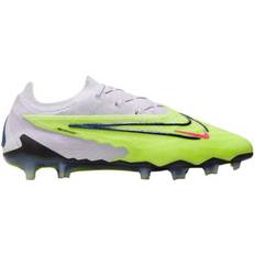 Green Soccer Shoes Nike Phantom GX Elite FG M - Barely Volt/Barely Grape/Gridiron